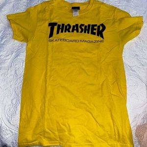 Thrasher yellow tee